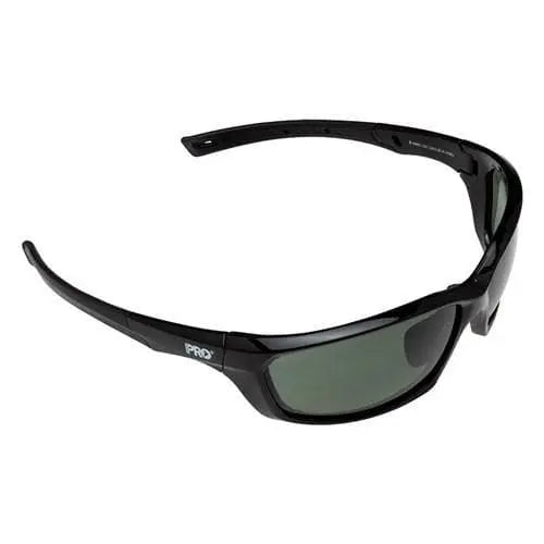 Pro Choice Surge Polarised Smoke Lens Safety Glasses Gloss Black Frame - 2212 Metro Workwear.